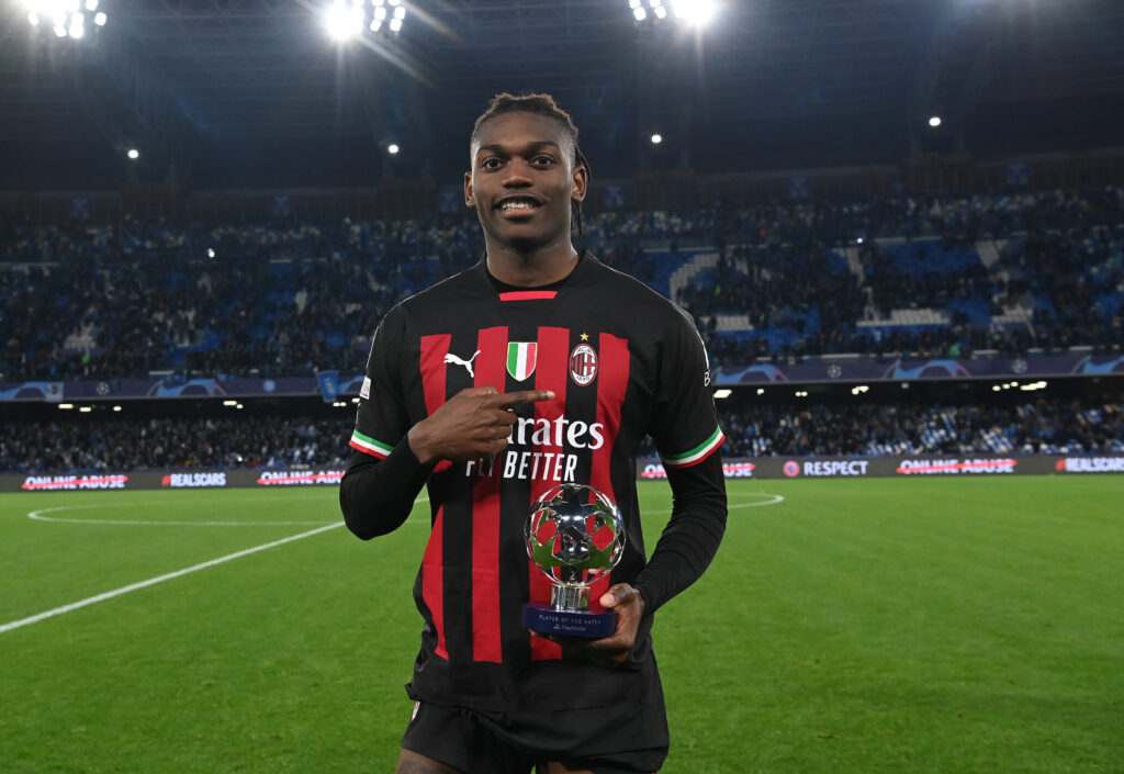 Rafael Leao, attaccante del Milan (getty images)