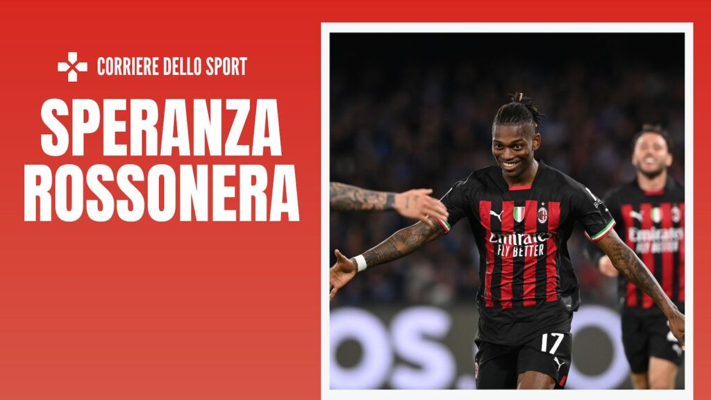 Rafael Leao AC Milan Napoli-Milan 0-4 Serie A 2022-2023