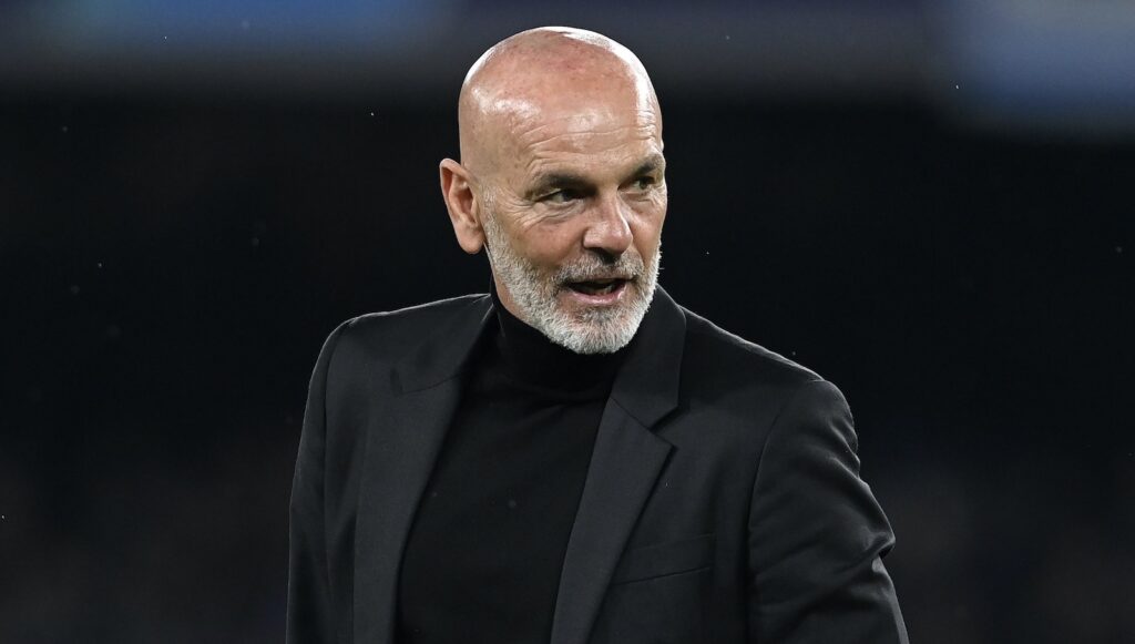 Stefano Pioli AC Milan Napoli-Milan Champions League 2022-2023