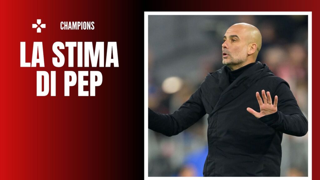Guardiola Napoli-Milan 1-1 Champions League 2022-2023