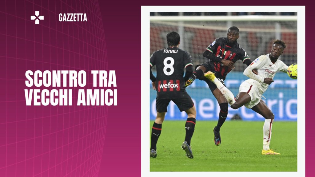 Fikayo Tomori e Tammy Abraham, calciatori di Milan e Roma