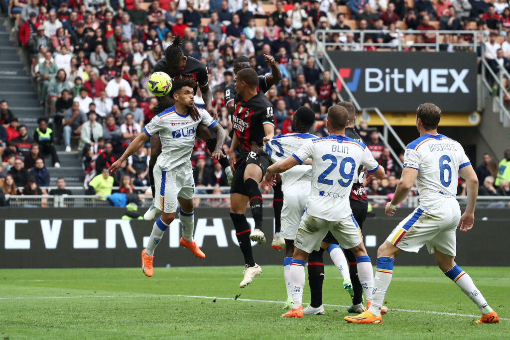 gol Leao AC Milan Milan-Lecce 2-0 Serie A 2022-2023