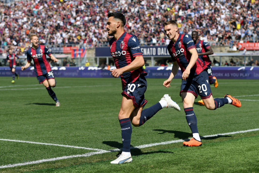 Nicola Sansone, attaccante del Bologna (getty images)