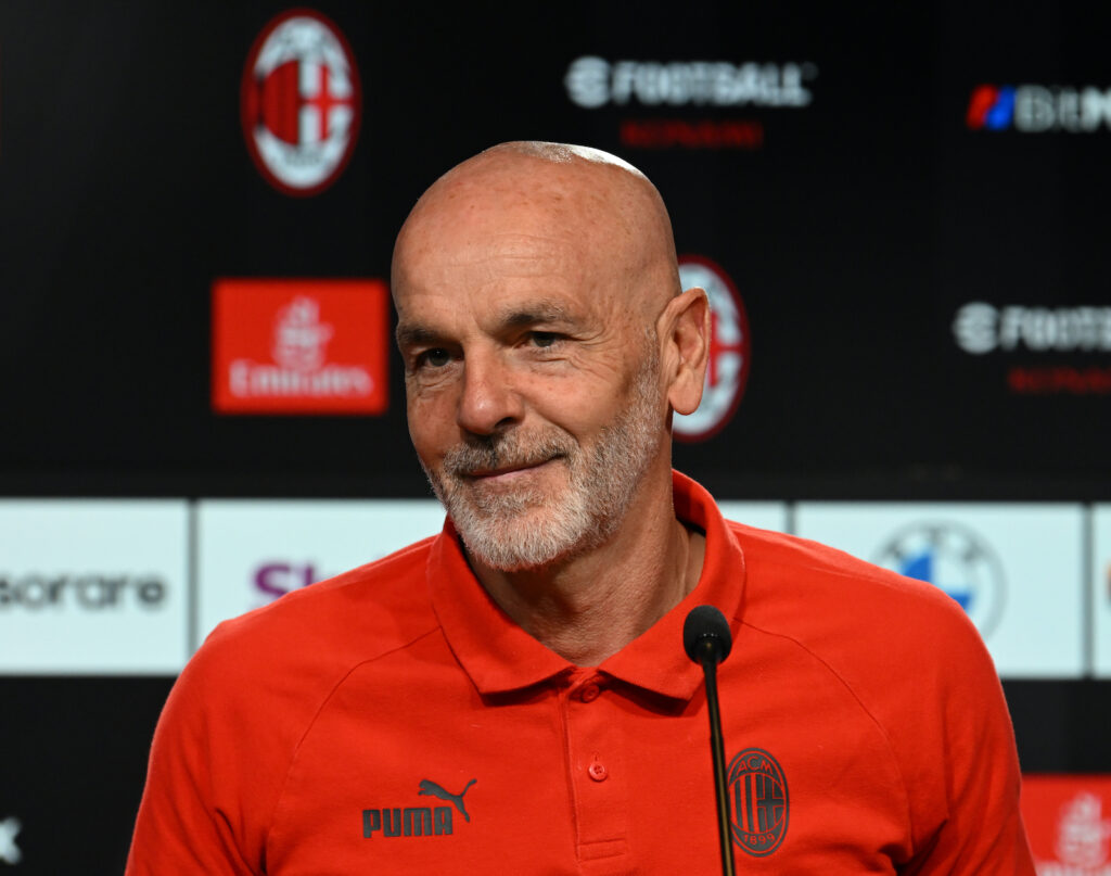 Stefano Pioli AC Milan conferenza stampa