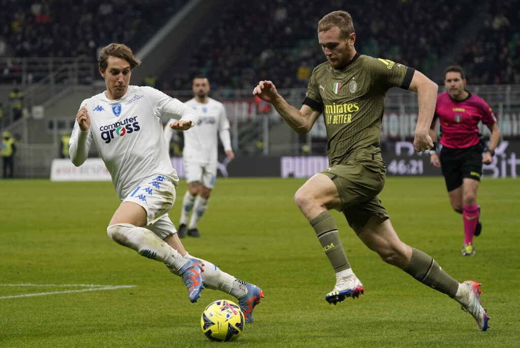 Tommaso Pobega, centrocampista del Milan (getty images)