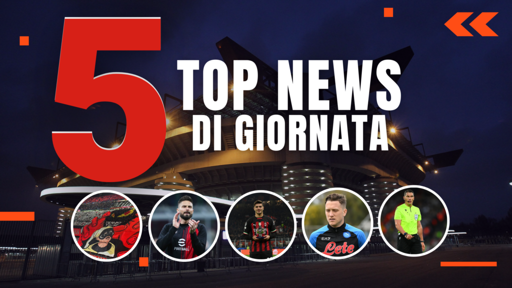 TOP NEWS DI GIORNATA