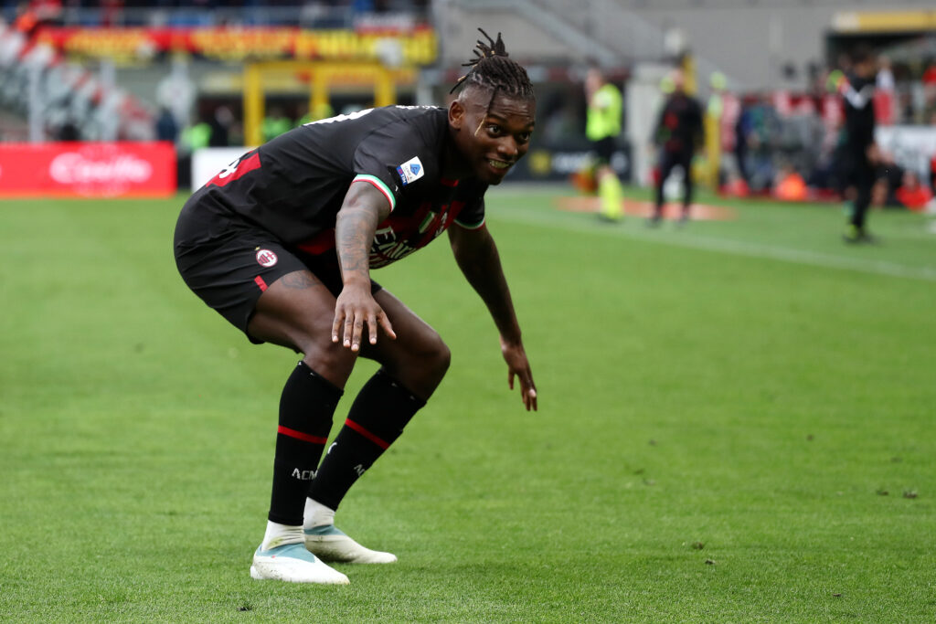 Rafael Leao, attaccante Milan contro Lecce