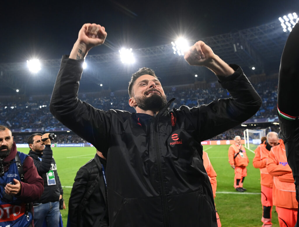 Olivier Giroud, attaccante del Milan