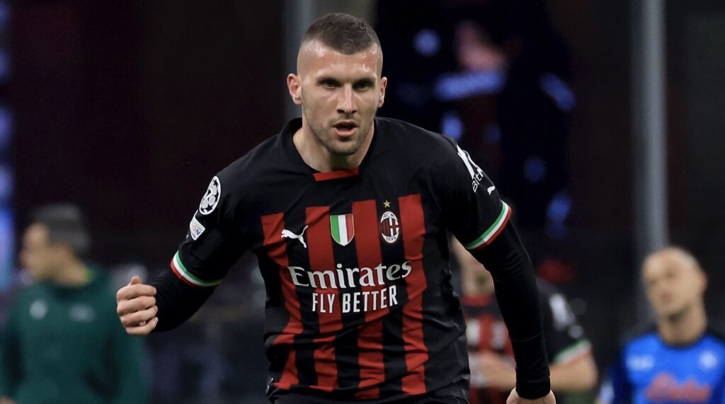 Ante Rebic AC Milan Milan-Napoli 1-0 Champions League 2022-2023
