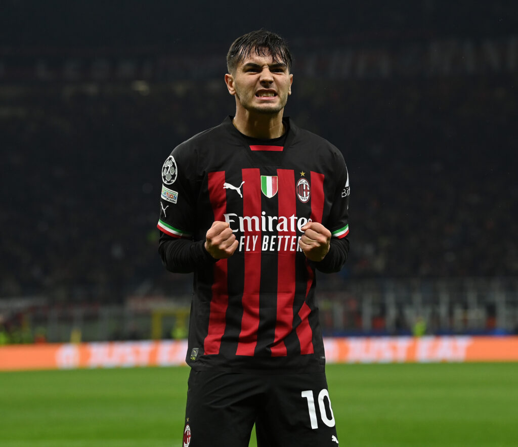 Brahim Diaz, calciatore del Milan (getty images)