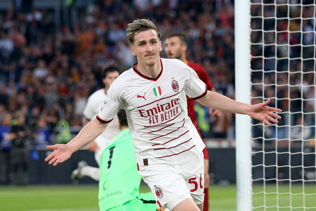 Alexis Saelemaekers, calciatore del Milan (getty images)