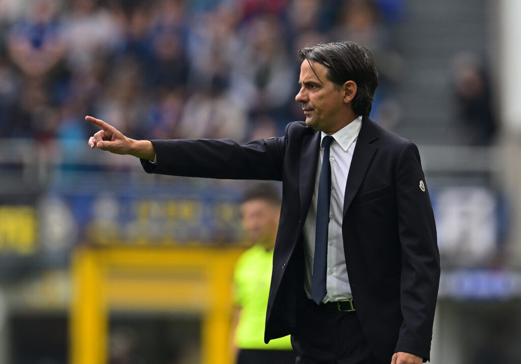 Simone Inzaghi, allenatore dell'Inter (getty images)