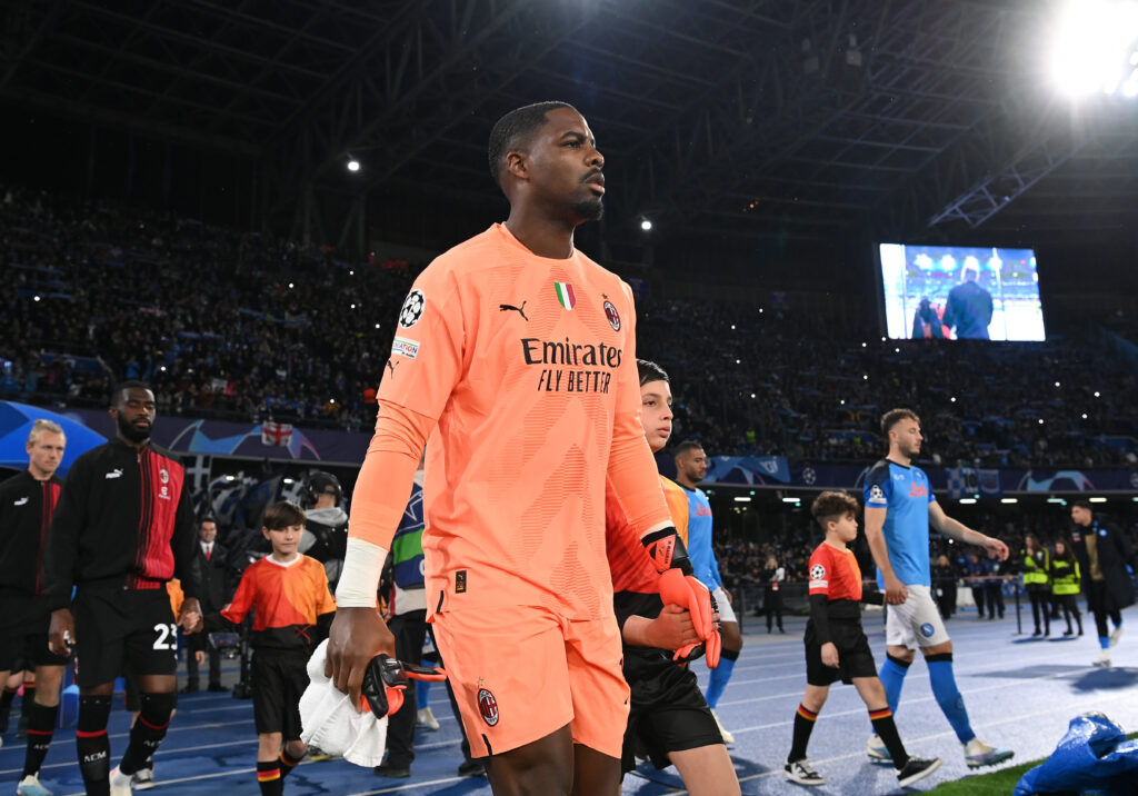 Mike Maignan, portiere del Milan (getty images)