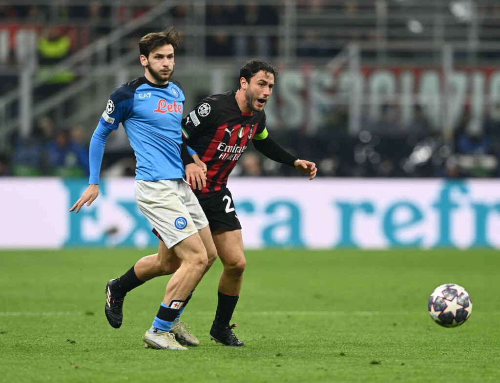 Davide Calabria AC Milan Milan-Napoli 1-0 Champions League 2022-2023