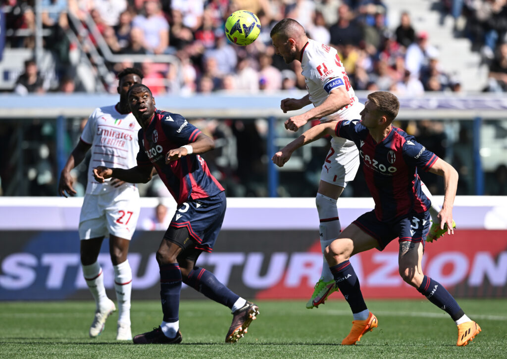 Bologna-Milan 1-1 al 45': Sansone colpisce a freddo, ma Pobega pareggia (getty images)