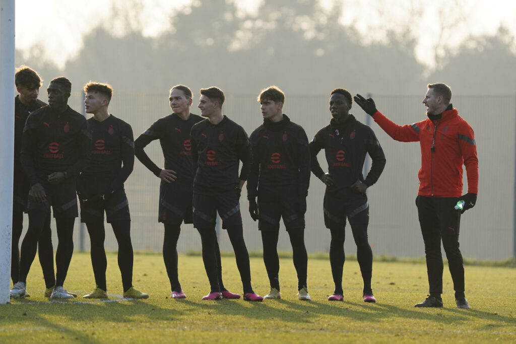 Allenamento Milan Primavera