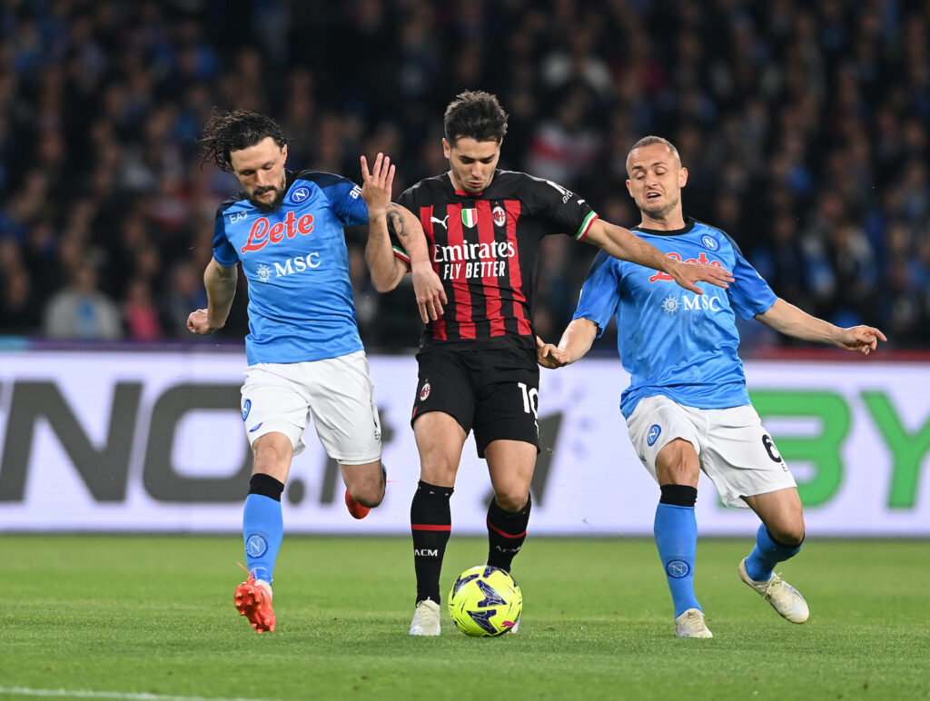 Brahim Díaz AC Milan Napoli-Milan 0-4 Serie A 2022-2023
