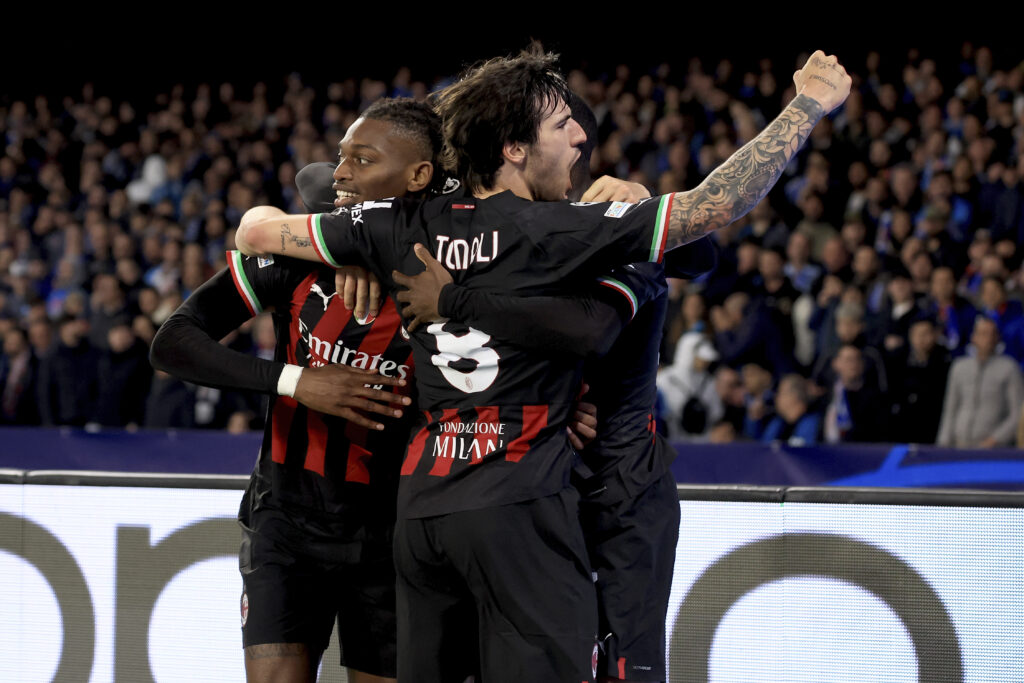 Tonali e Leao, calciatori del Milan
