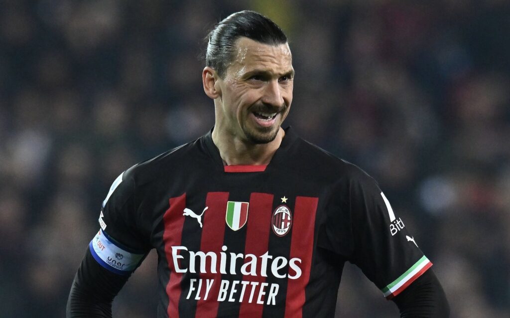 Zlatan Ibrahimovic AC Milan Udinese-Milan 3-1 Serie A 2022-2023