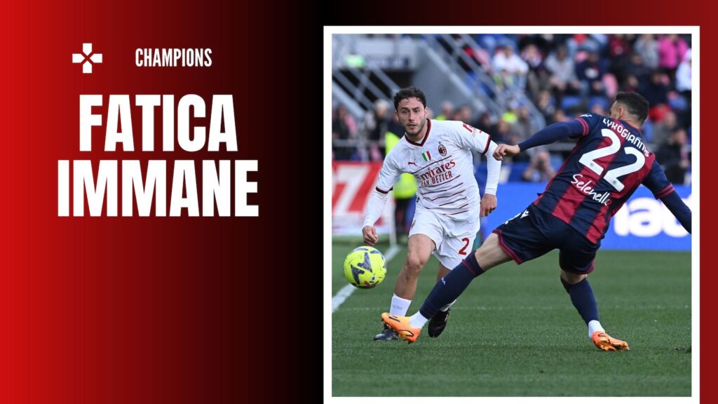 Davide Calabria AC Milan Bologna-Milan 1-1 Serie A 2022-2023