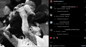 Theo Hernandez Instagram screen