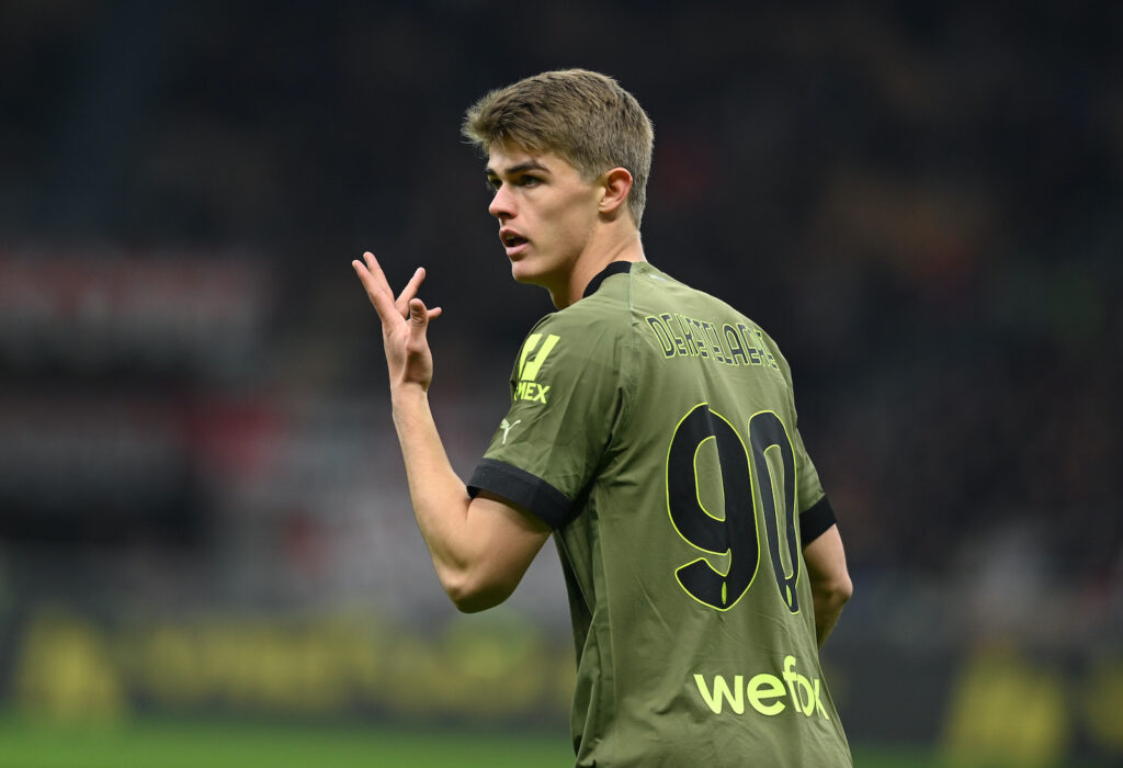 Charles De Ketelaere AC Milan Milan-Empoli 0-0 Serie A 2022-2023