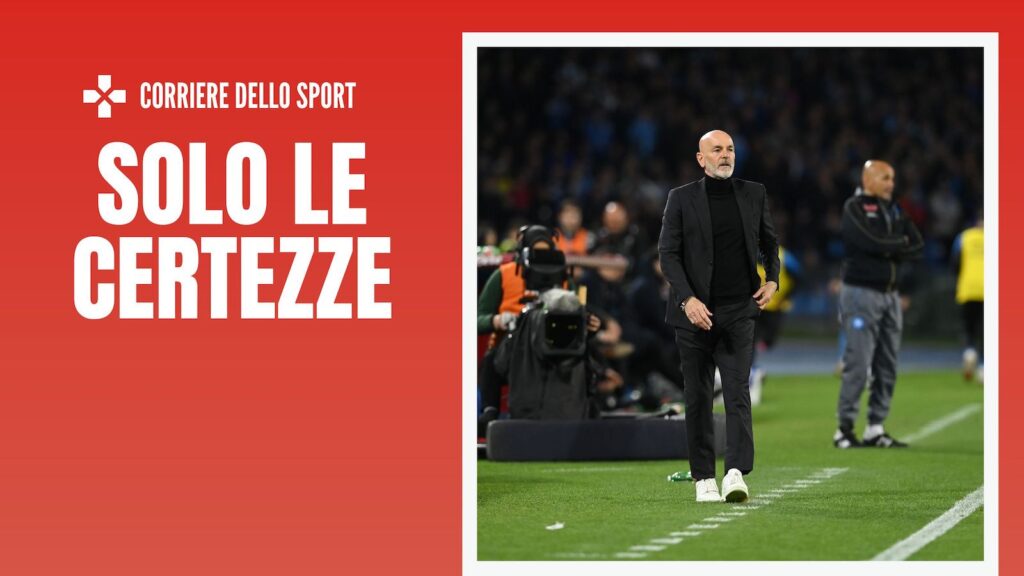Stefano Pioli AC Milan Napoli-Milan 0-4 Serie A 2022-2023