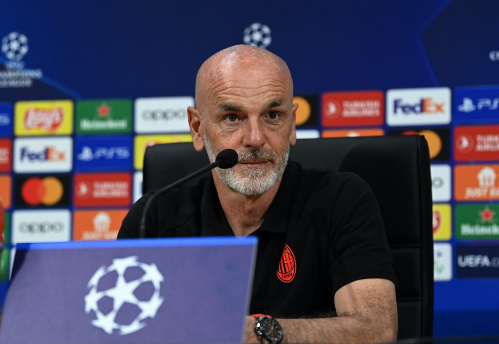 Stefano Pioli AC Milan conferenza stampa Champions League 2022-2023