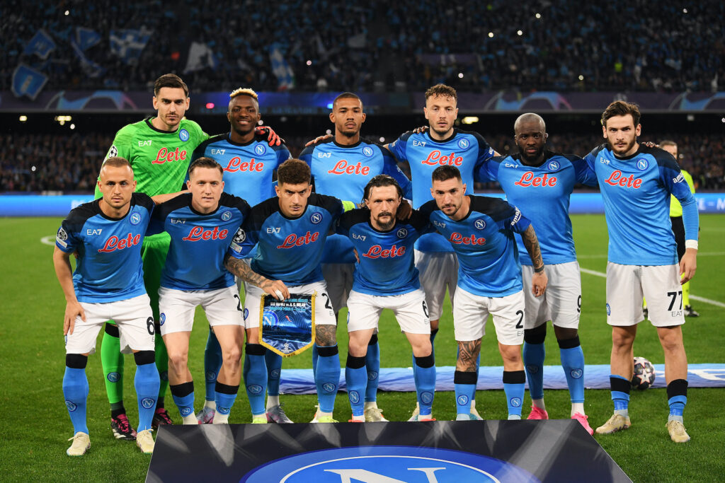 SSC Napoli Napoli-Milan Champions League 2022-2023