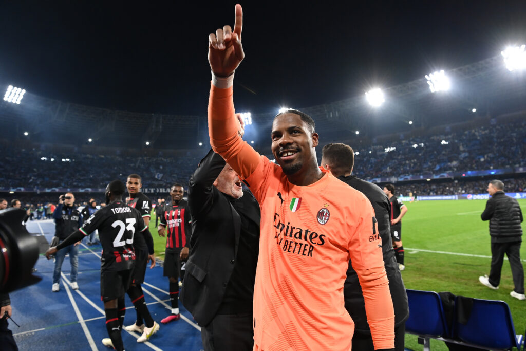 Mike Maignan, portiere del Milan (getty images)