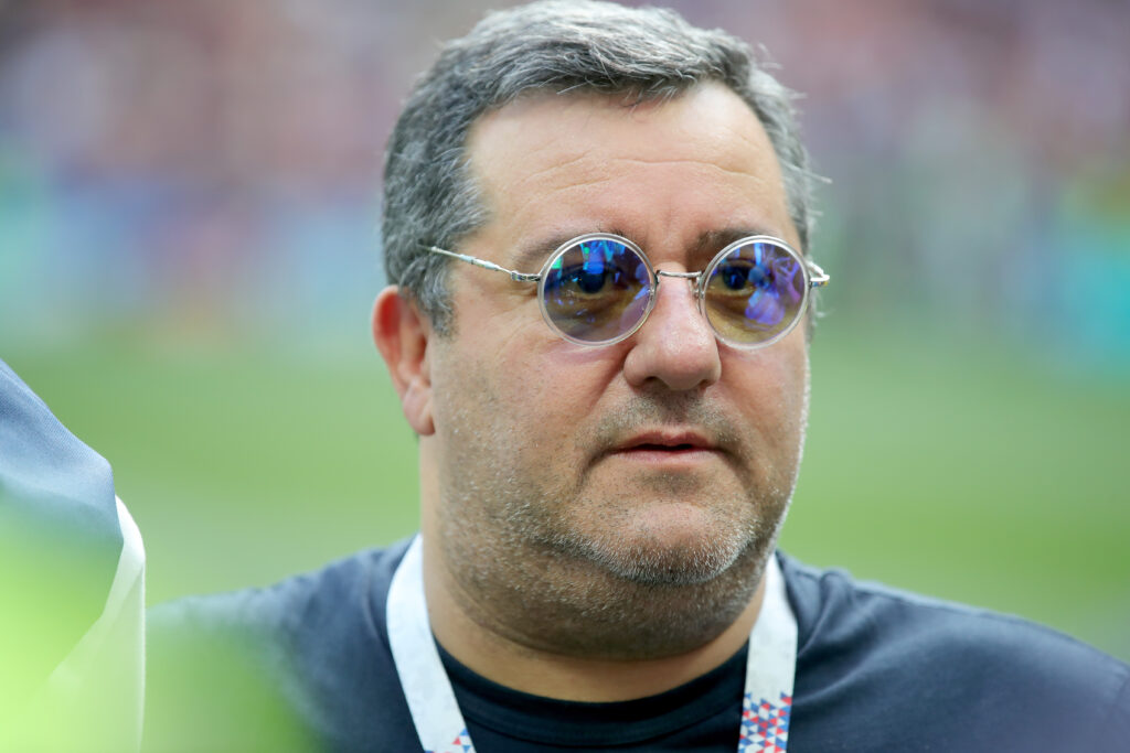 Mino Raiola, procuratore di Ibrahimovic tra gli altri (getty images)