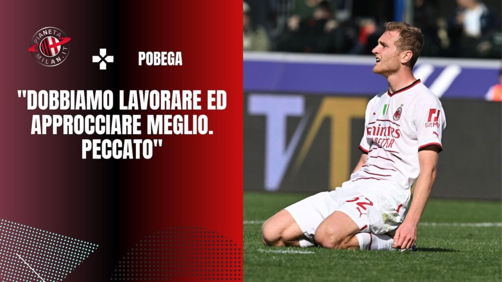 intervista Pobega AC Milan Bologna-Milan 1-1 Serie A 2022-2023
