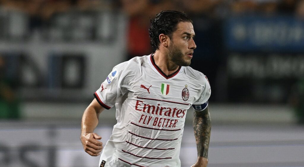 Davide Calabria AC Milan Atalanta-Milan 1-1 Serie A 2022-2023