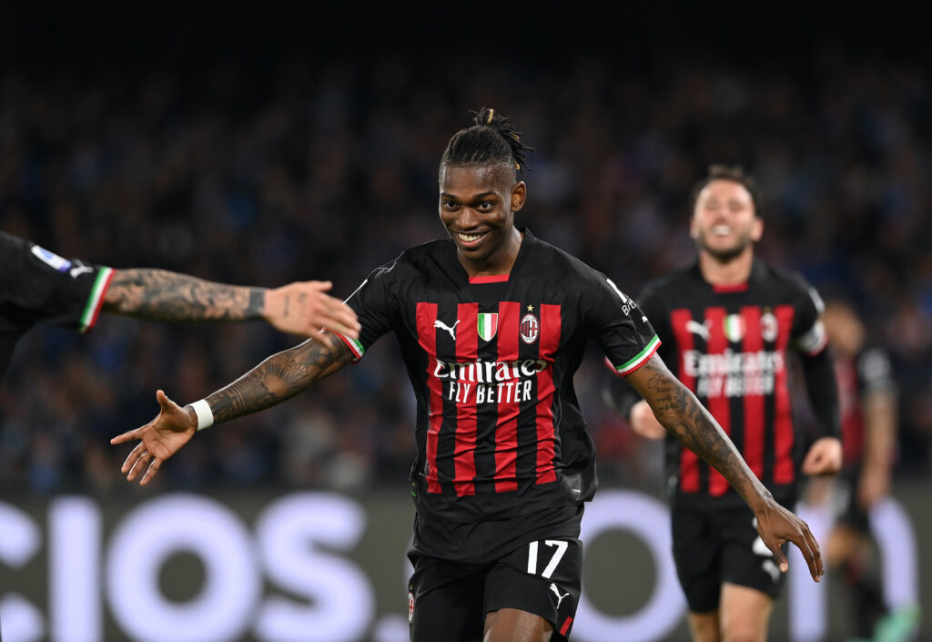 Rafael Leao AC Milan Napoli-Milan 0-4 Serie A 2022-2023