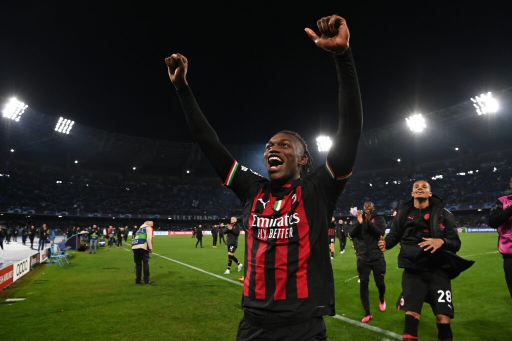 Rafael Leao, attaccante del Milan (getty images)