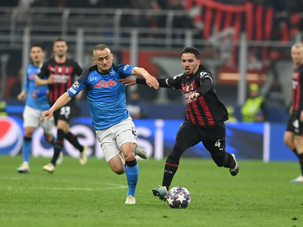 Ismaël Bennacer AC Milan Milan-Napoli 1-0 Champions League 2022-2023