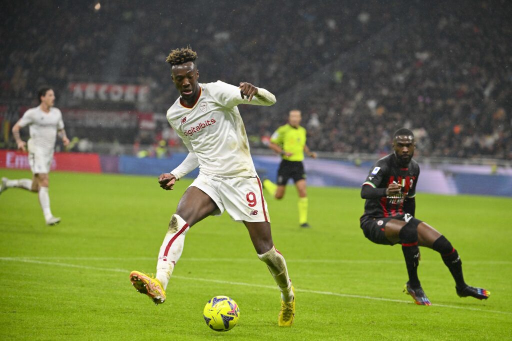 Tammy Abraham attaccante Roma obiettivo Milan