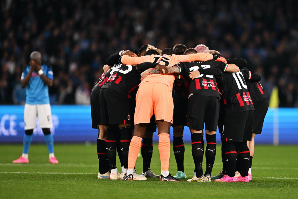 AC Milan Napoli-Milan Champions League 2022-2023