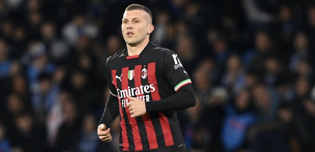 Ante Rebic AC Milan Napoli-Milan 0-4 Serie A 2022-2023