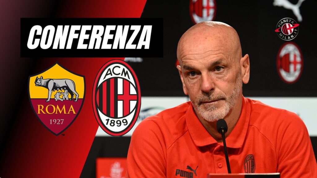 Conferenza stampa Pioli AC Milan Roma-Milan Serie A 2022-2023