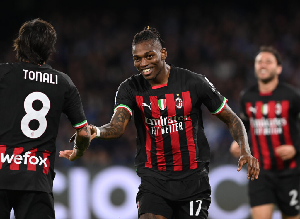 Rafael Leao, attaccante del Milan (getty images)