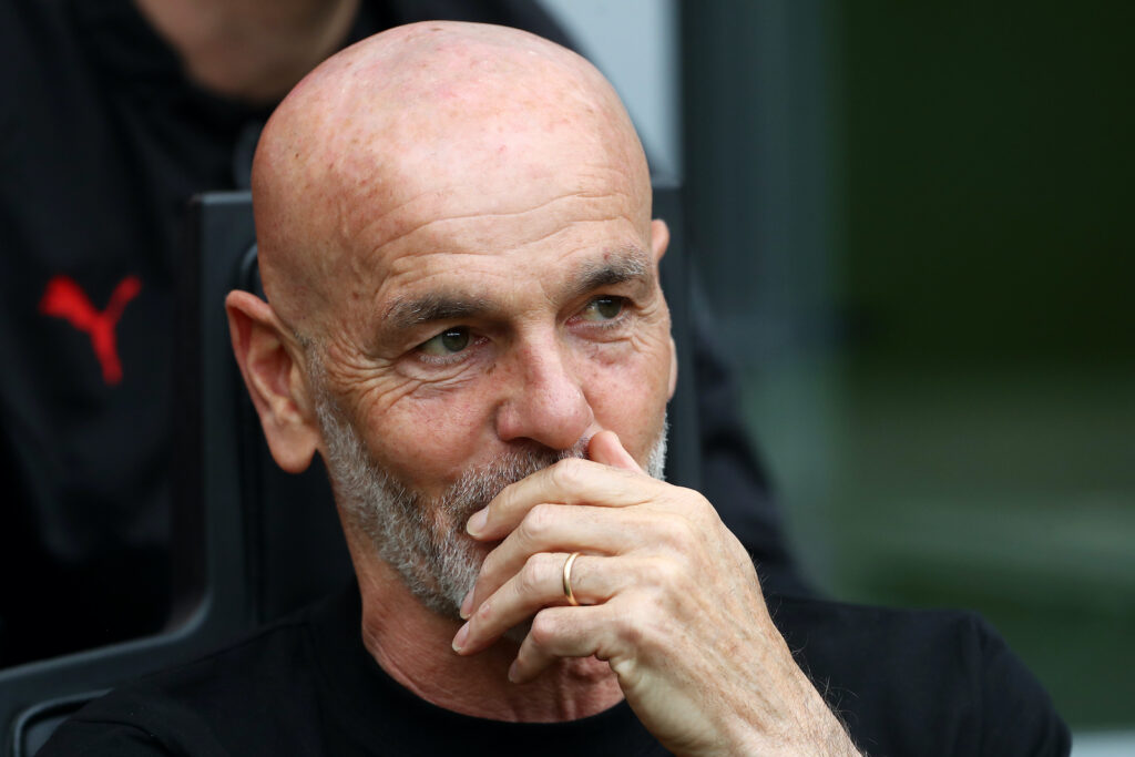 Stefano Pioli AC Milan Milan-Lecce 2-0 Serie A 2022-2023
