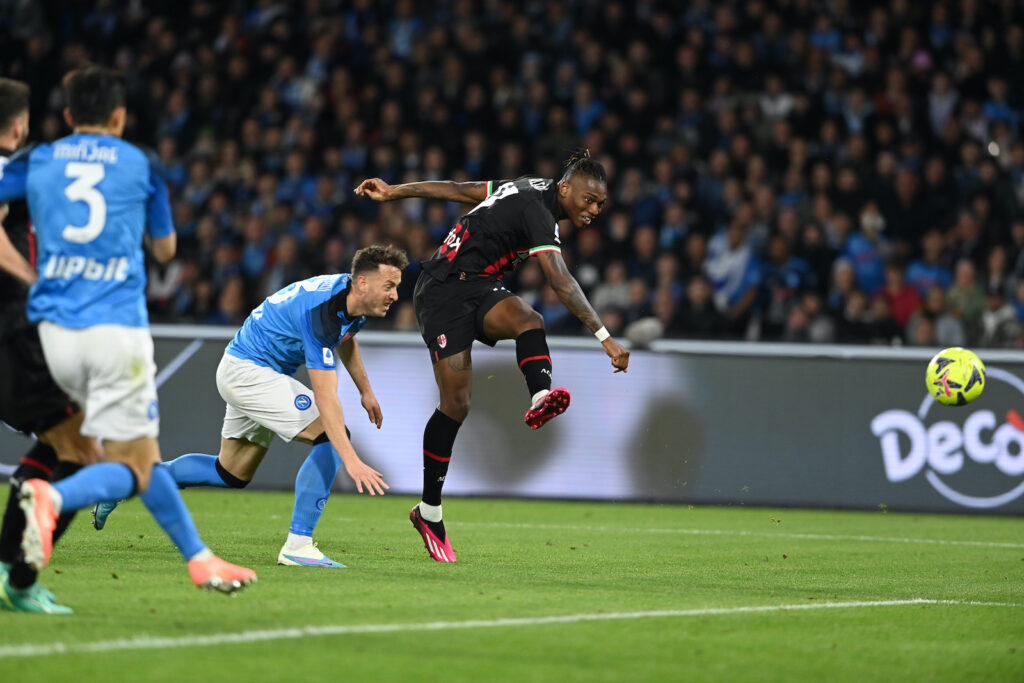 gol Leao Napoli-Milan 0-4 Serie A 2022-2023
