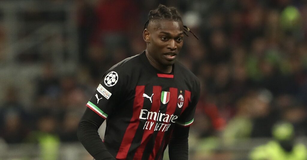 Rafael Leao AC Milan Milan-Napoli 1-0 Champions League 2022-2023