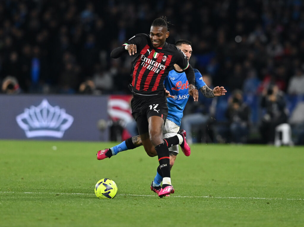 Rafael Leao AC Milan Napoli-Milan 0-4 Serie A 2022-2023