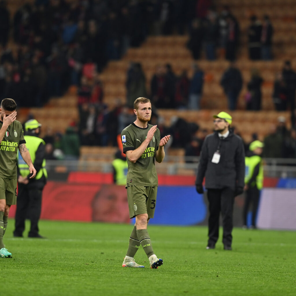 Tommaso Pobega, centrocampista del Milan contro Empoli