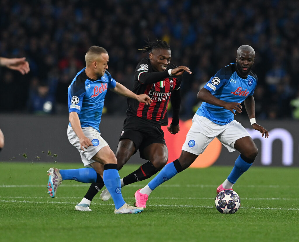 Leao Lobotka Ndombele AC Milan Napoli-Milan Champions League 2022-2023