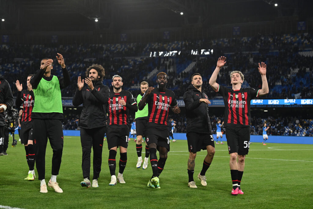 Milan vittoria sul Napoli