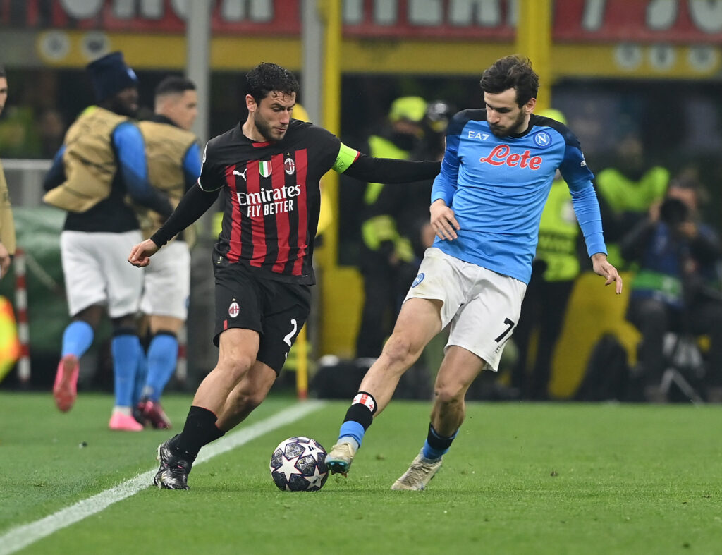 Davide Calabria AC Milan Milan-Napoli 1-0 Champions League 2022-2023
