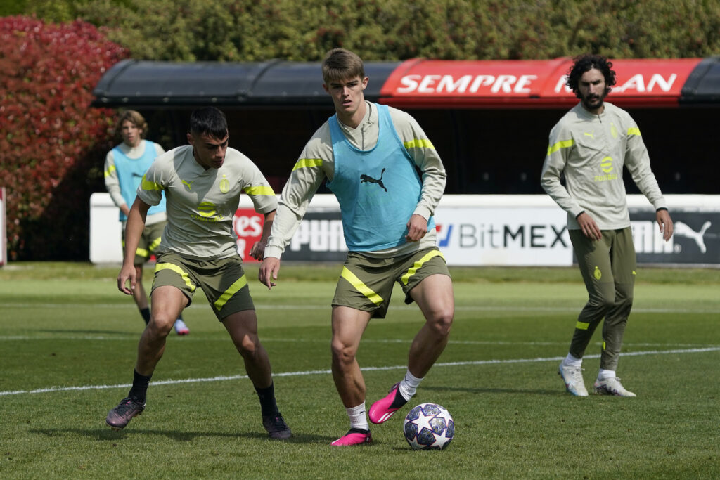 allenamento AC Milan Milanello